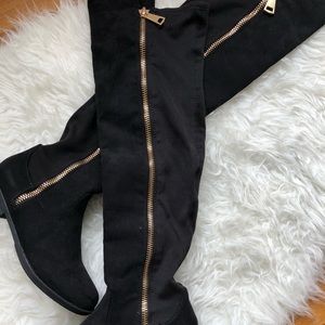 Knee high boots